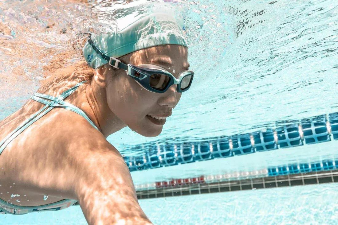 Lens For Corrective Swimming Goggles Selfit Smoked , Magnolia, No Color, large image number 7