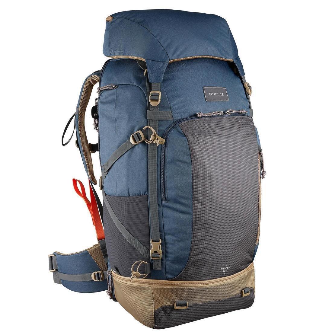Men's Travel Backpack, Storm Grey, No Color, large image number 0