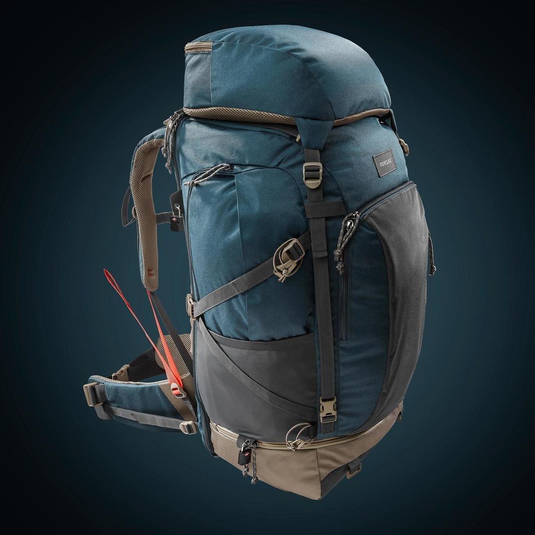 Men's Travel Backpack, Storm Grey, No Color, large image number 3