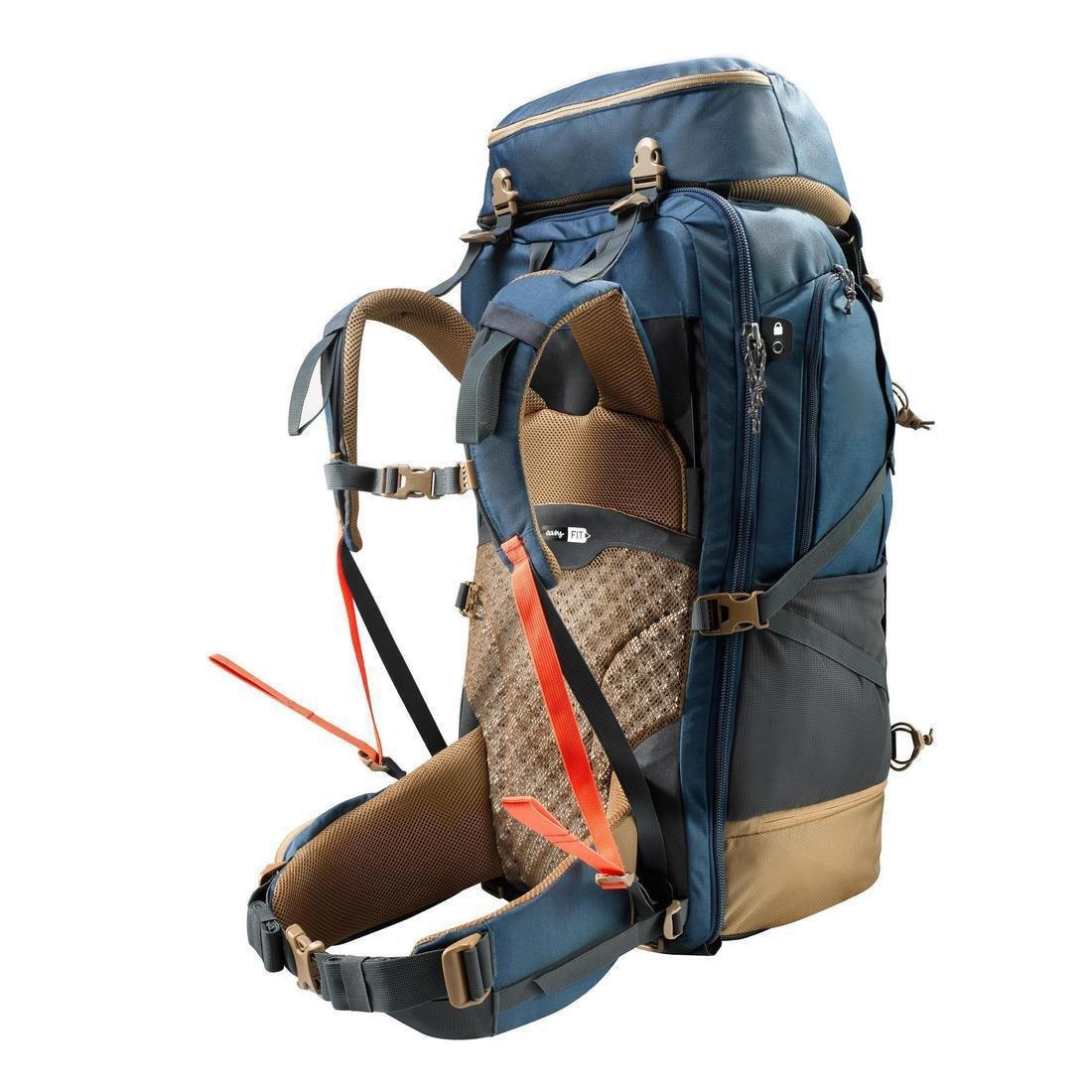 Men's Travel Backpack, Storm Grey, No Color, large image number 5