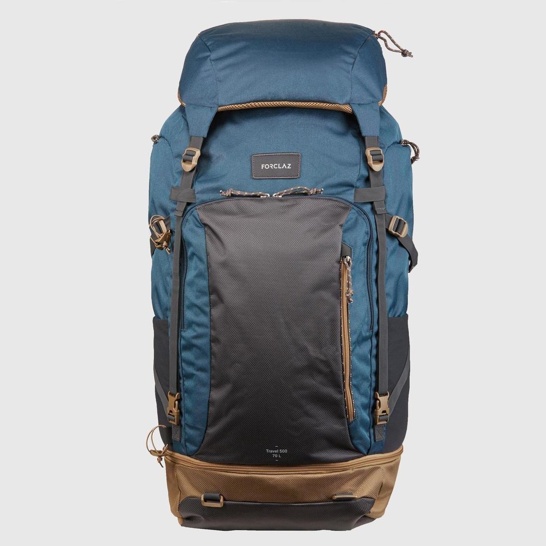 Men's Travel Backpack, Storm Grey, No Color, large image number 7