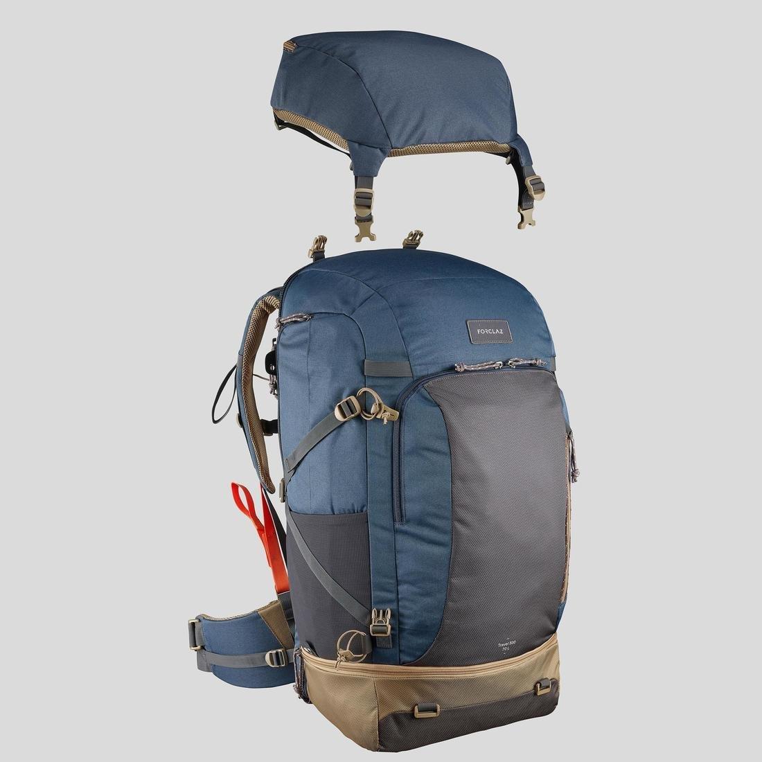 Men's Travel Backpack, Storm Grey, No Color, large image number 12