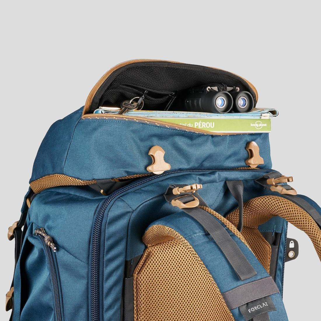 Men's Travel Backpack, Storm Grey, No Color, large image number 14