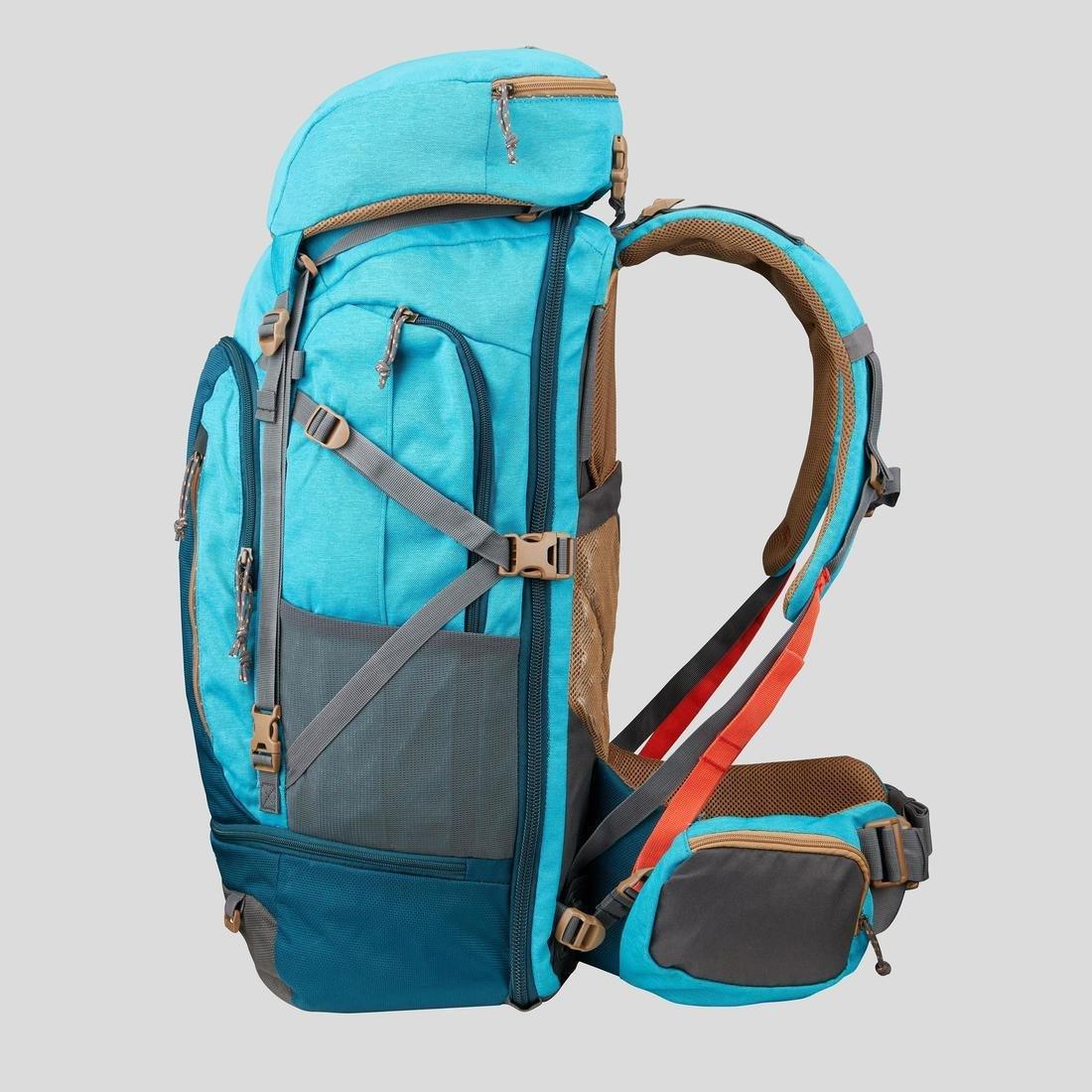 Adult Women's Travel Backpack, Blue, No Color, large image number 6