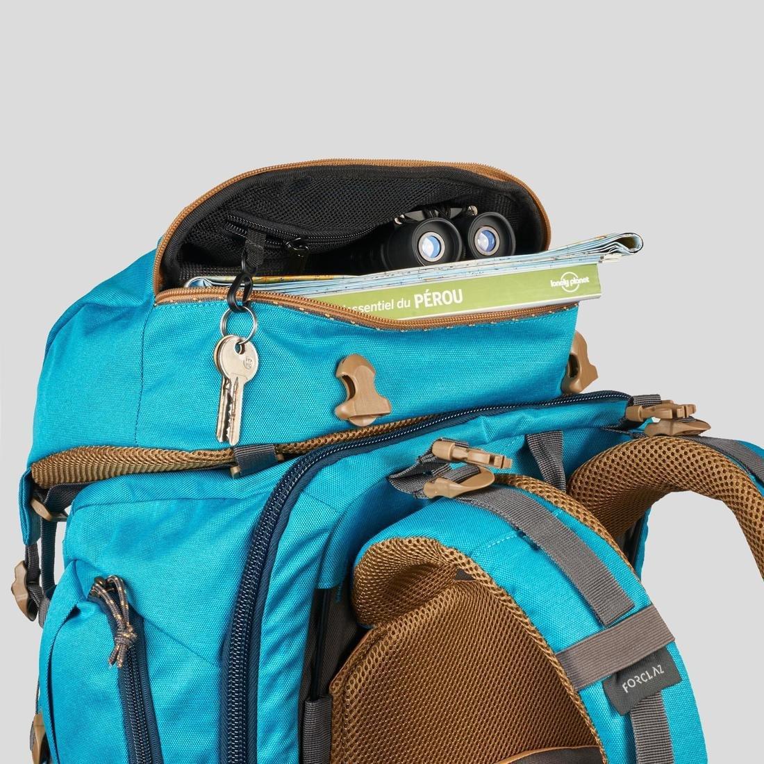 Adult Women's Travel Backpack, Blue, No Color, large image number 11