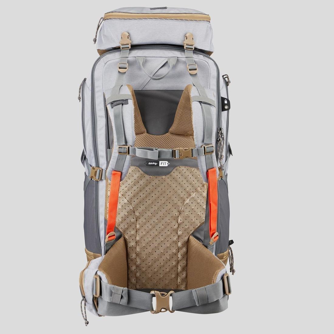 Women Travel Backpack Travel 500, Grey, No Color, large image number 5