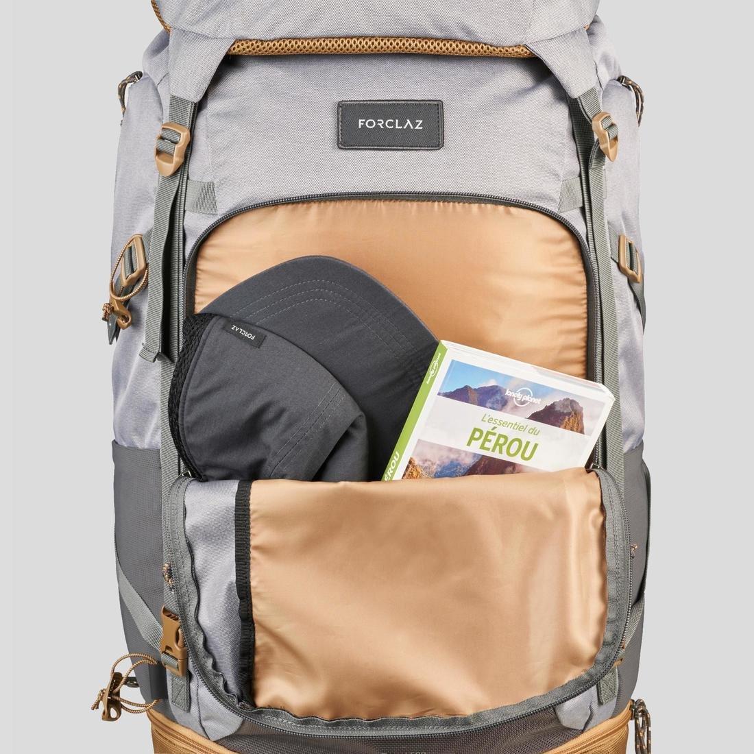 Women Travel Backpack Travel 500, Grey, No Color, large image number 14
