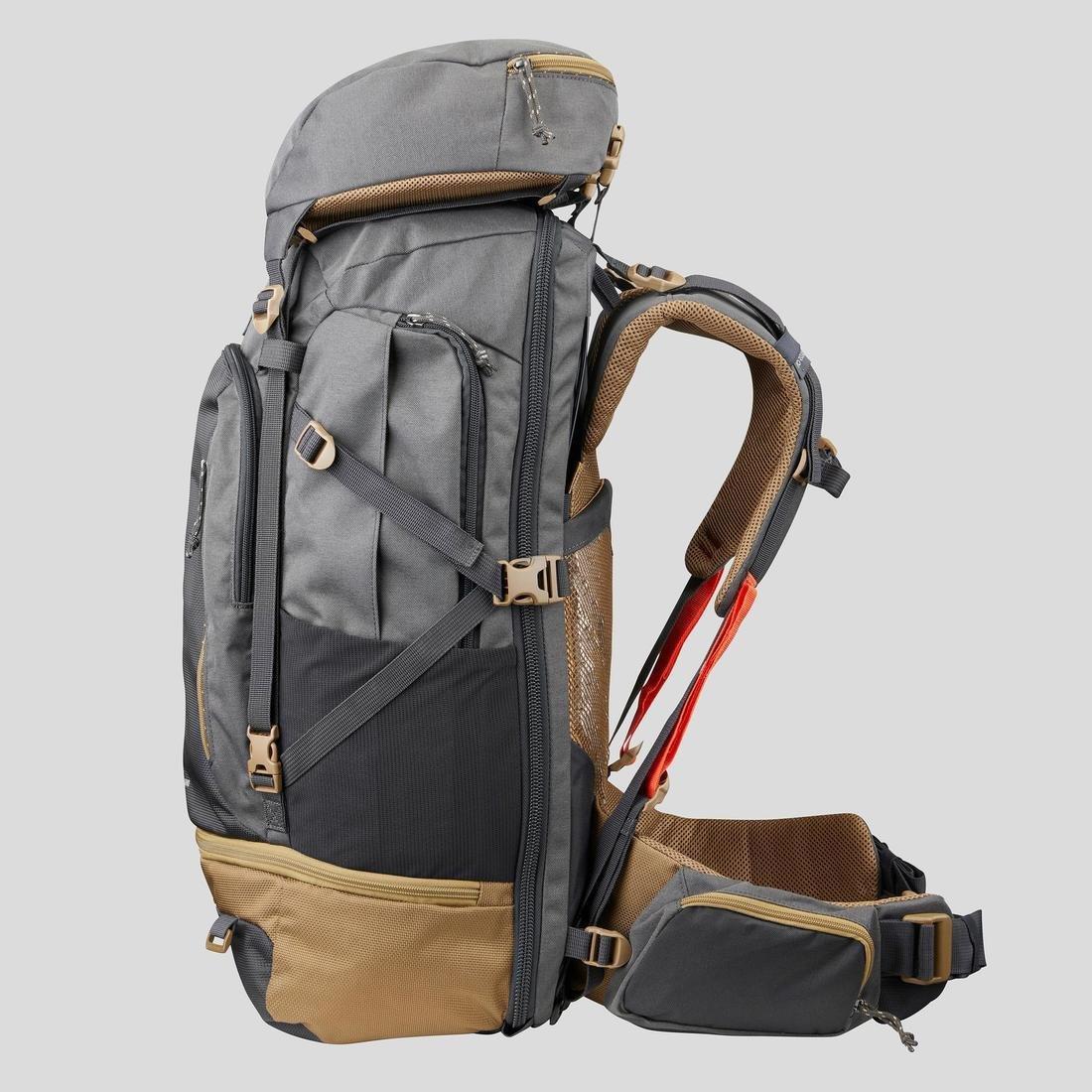 Men's Travel Backpack, Granite, No Color, large image number 6