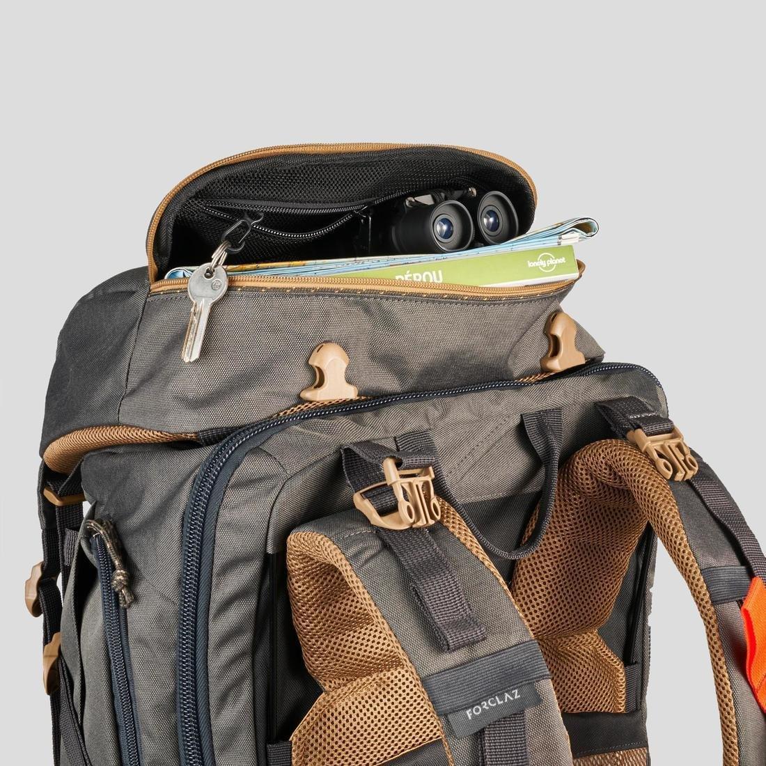Men's Travel Backpack, Granite, No Color, large image number 12