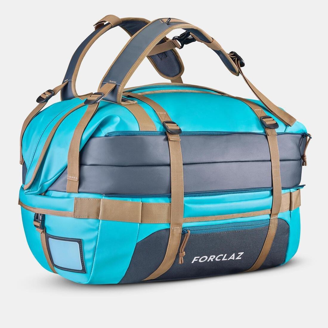 Duffel Extend Carry Bag, Teal Green, No Color, large image number 2