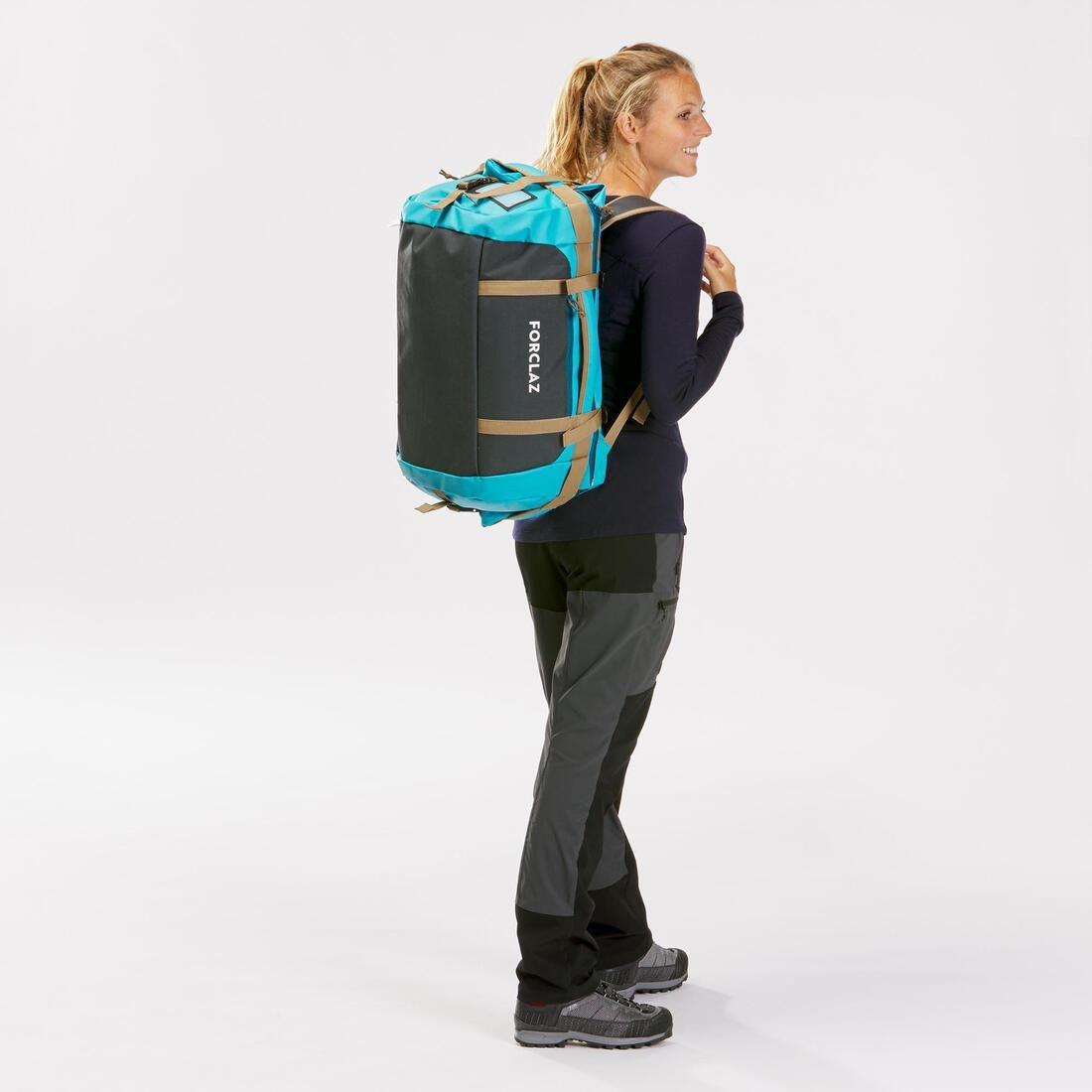 Duffel Extend Carry Bag, Teal Green, No Color, large image number 3