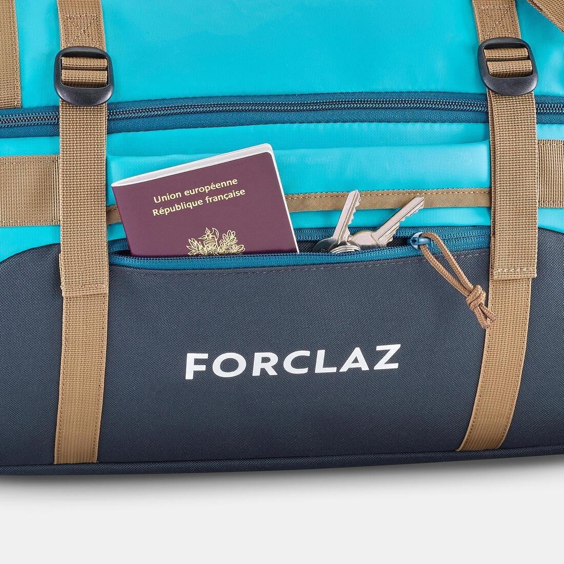 Duffel Extend Carry Bag, Teal Green, No Color, large image number 6