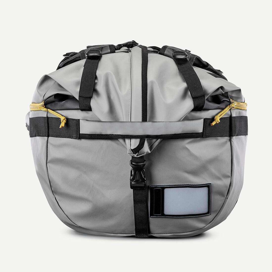 Trekking Transport Bag Extend, Khaki Grey, No Color, large image number 6