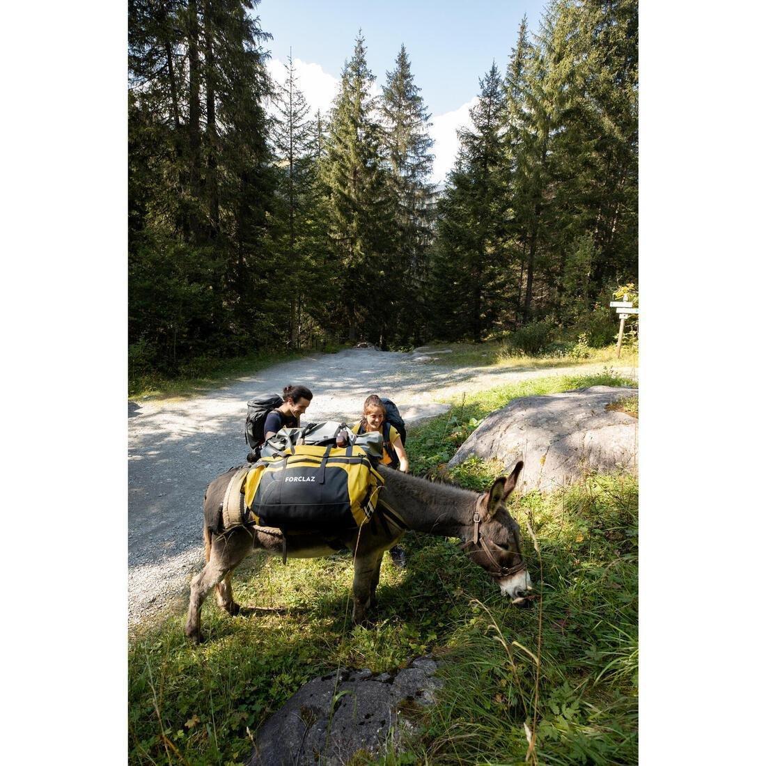 Trekking Transport Bag Extend, Khaki Grey, No Color, large image number 10