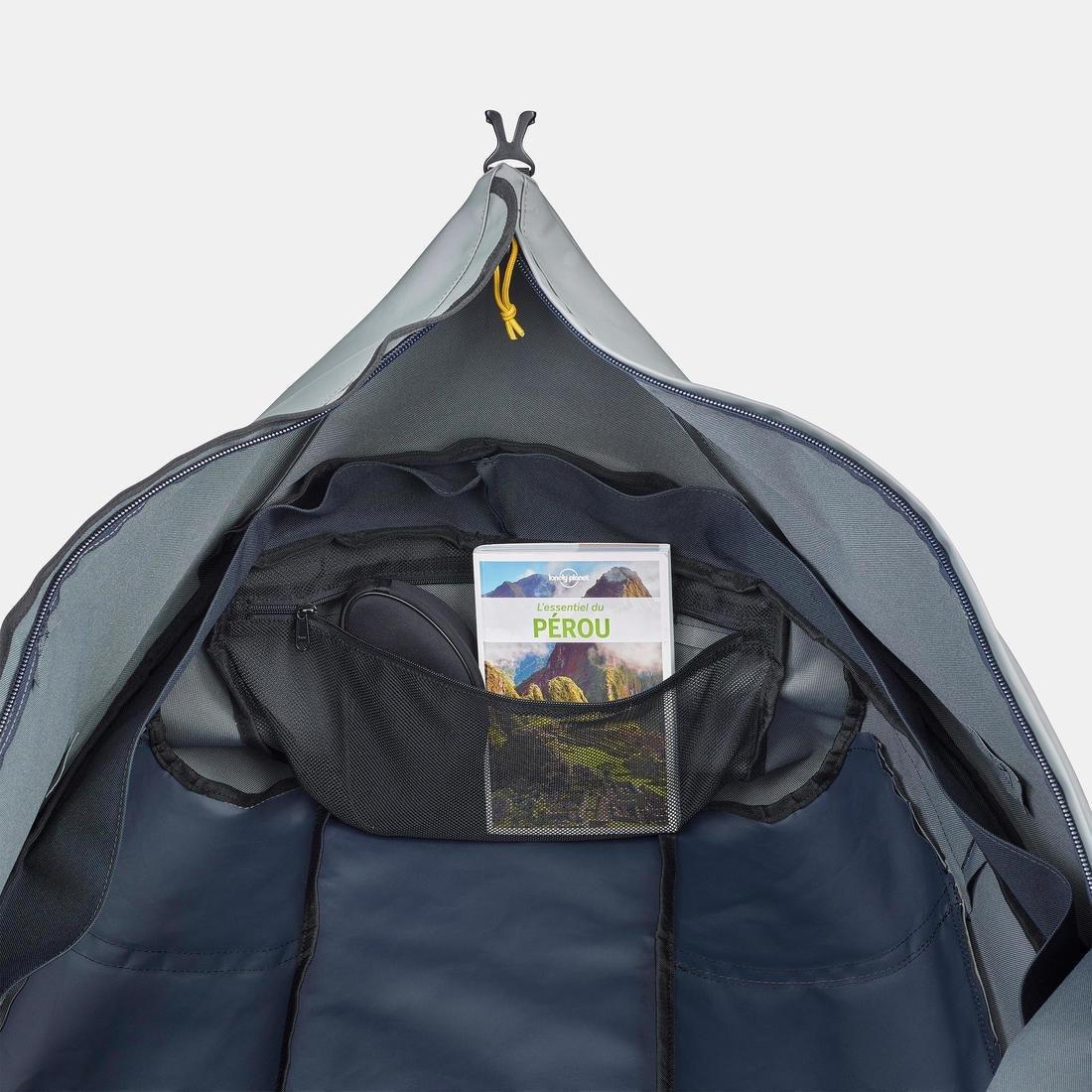 Trekking Transport Bag Extend, Khaki Grey, No Color, large image number 13