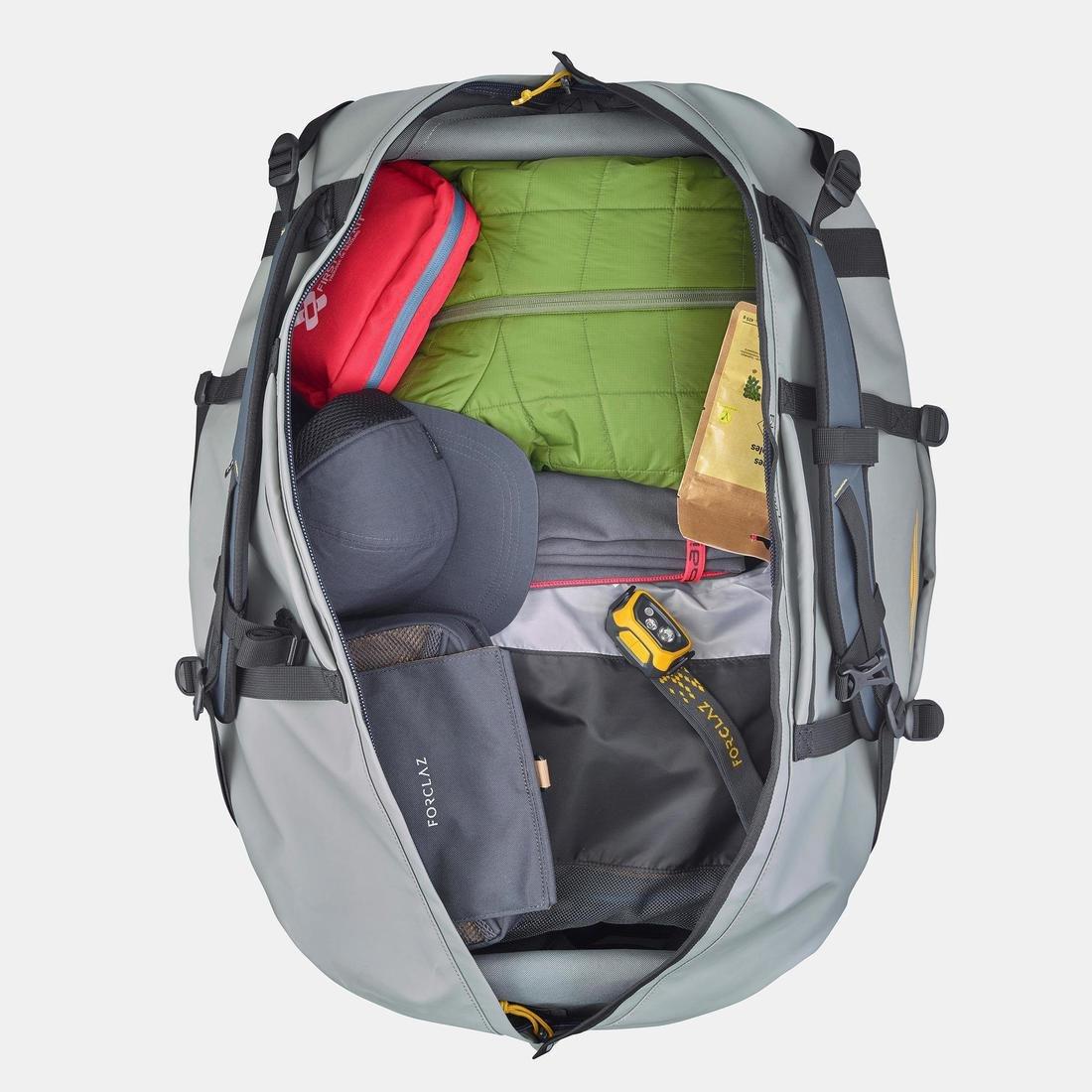 FORCLAZ - Trekking Transport Bag Extend, Honey