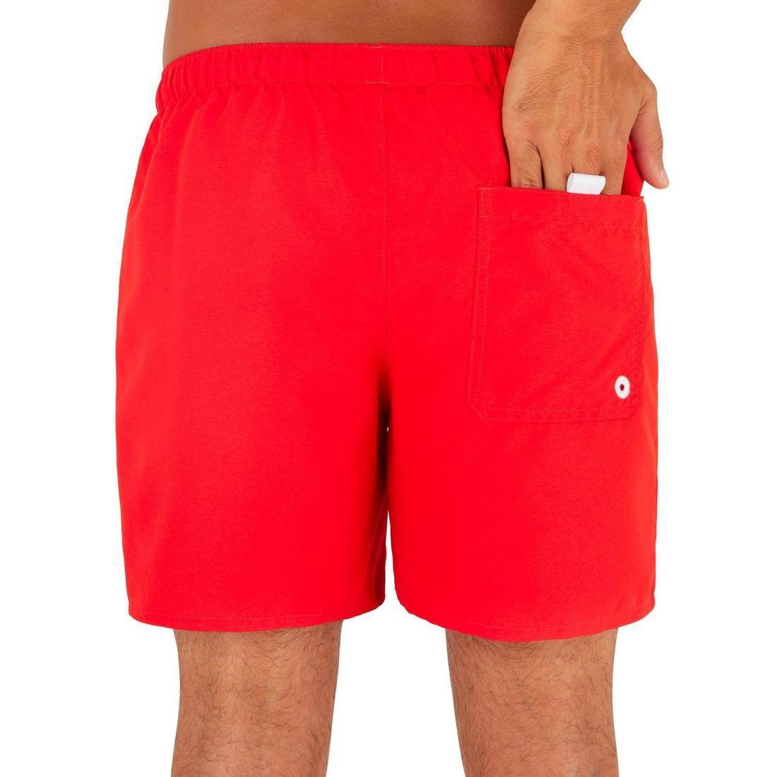 OLAIAN - Hendaia Short Boardshorts, NT, Bright Red