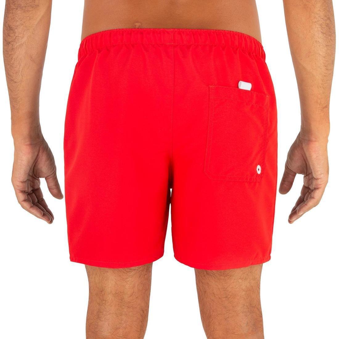 OLAIAN - Hendaia Short Boardshorts, NT, Bright Red