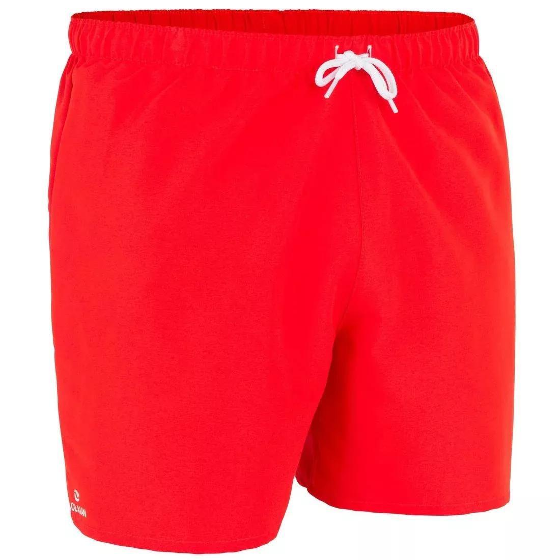 OLAIAN - Hendaia Short Boardshorts, NT, Bright Red