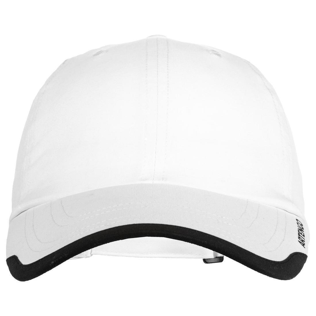 Adult Flexible Tennis Cap TC 100 S58-White, No Color, large image number 3