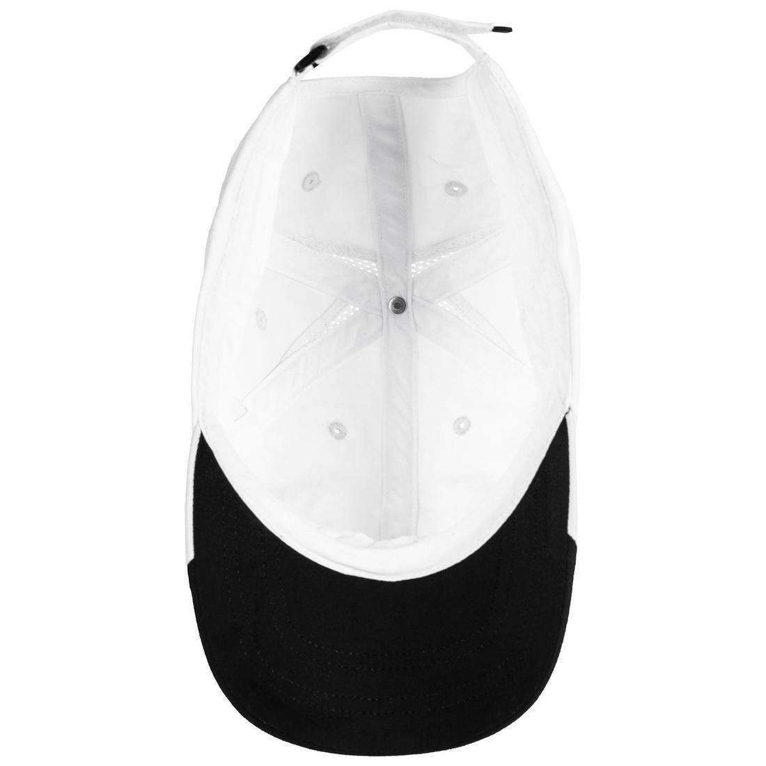 Adult Flexible Tennis Cap TC 100 S58-White, No Color, large image number 9