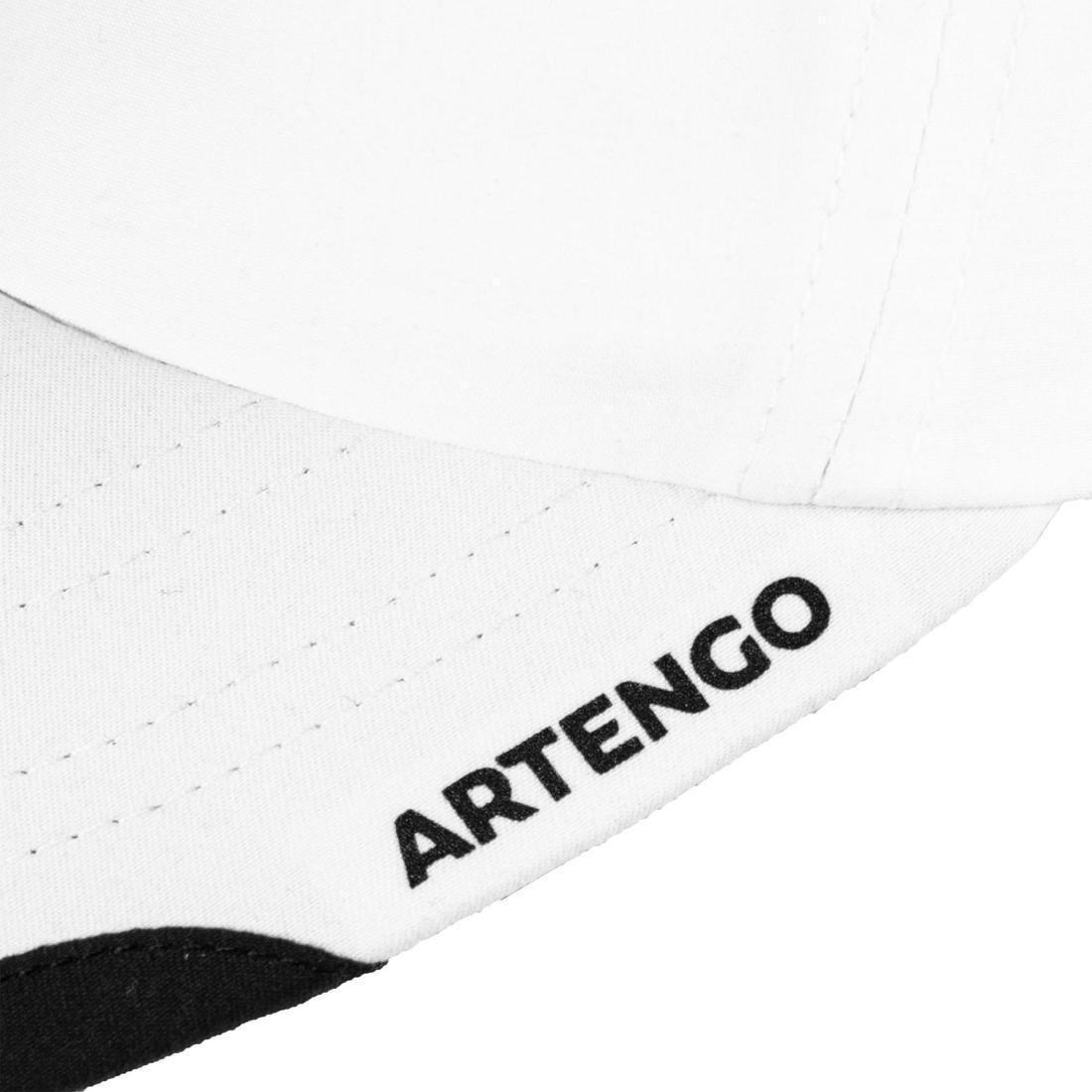 Adult Flexible Tennis Cap TC 100 S58-White, No Color, large image number 13
