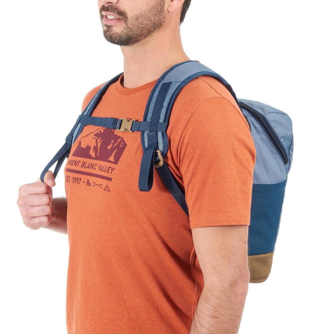 QUECHUA - Country Walking Backpack, Blue Grey