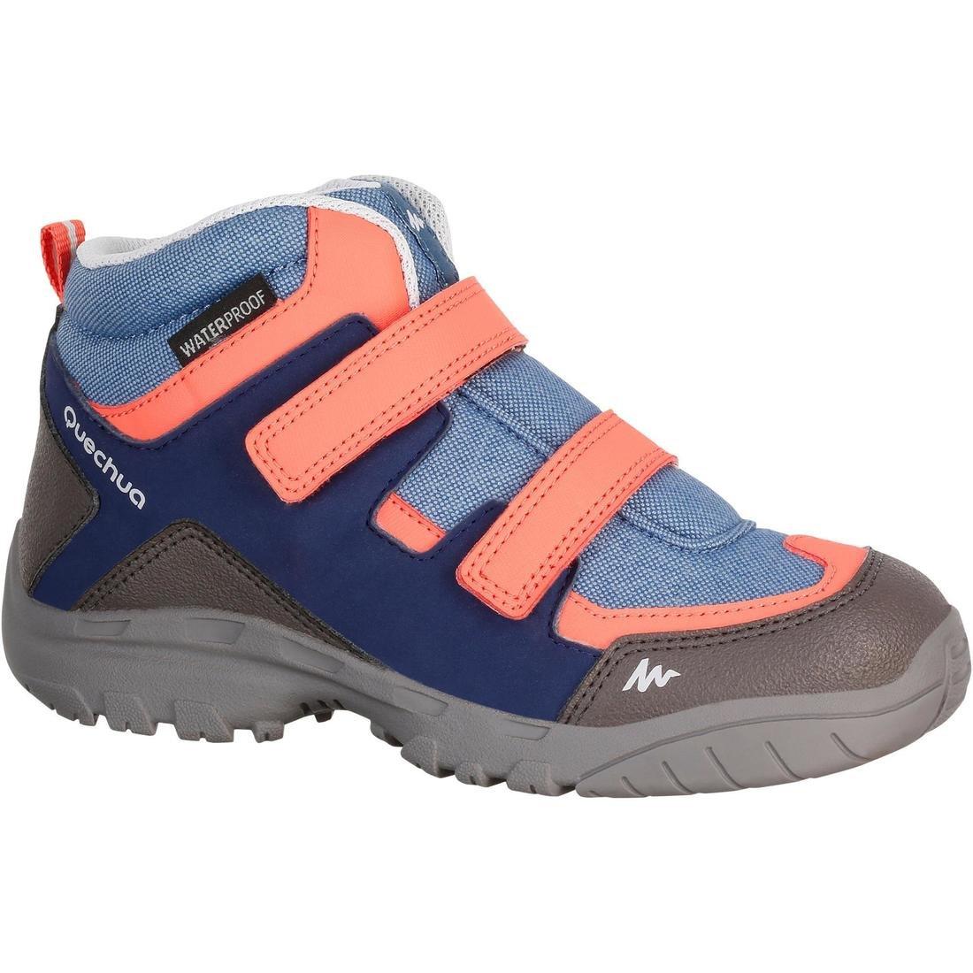STORM BLUE NH500 Mid Waterproof Jr Hiking Shoes - Purple, No Color, large image number 0