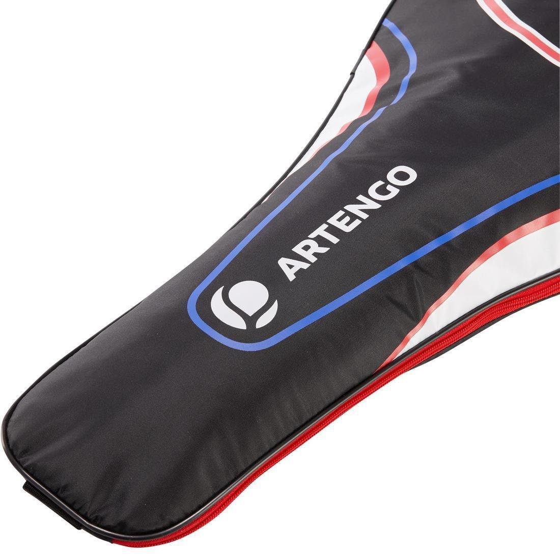 Adult Tennis Racket Sleeve TL700, Black, No Color, large image number 4