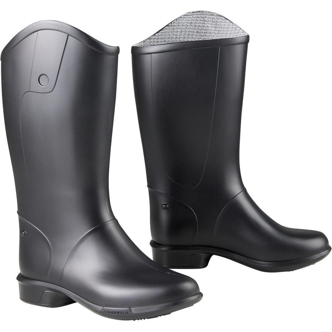 100 Baby Horse Riding Boots, Black, , large image number 2