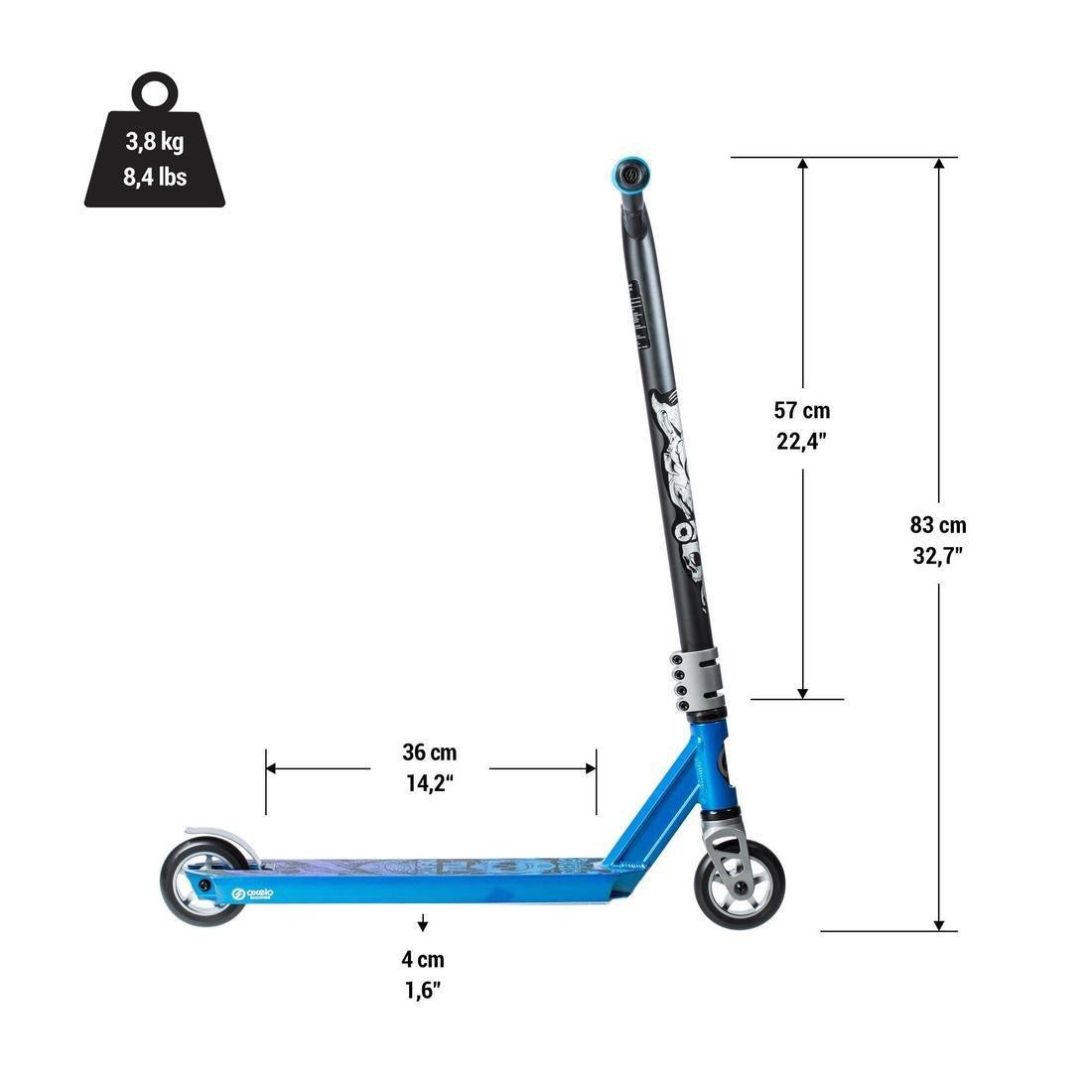 Freestyle Scooter MF1.8, Black, No Color, large image number 6