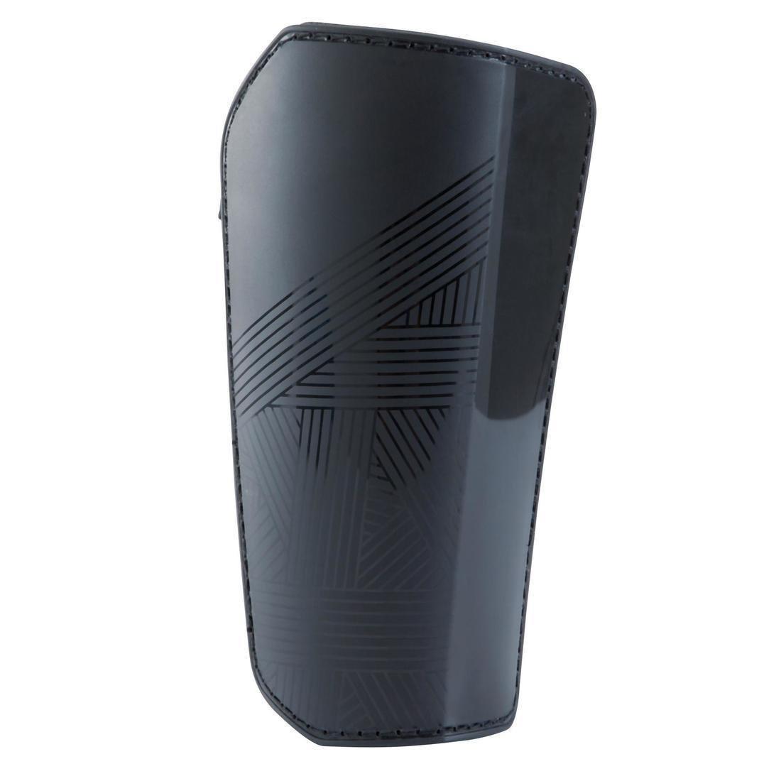 F100 Kids' Football Shin Pads, Black, No Color, large image number 1
