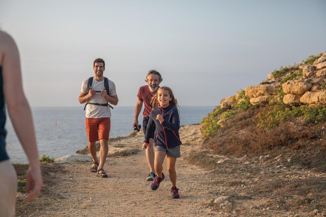 Men's Hiking Sandals Nh120, Walnut Brown, No Color, large image number 12