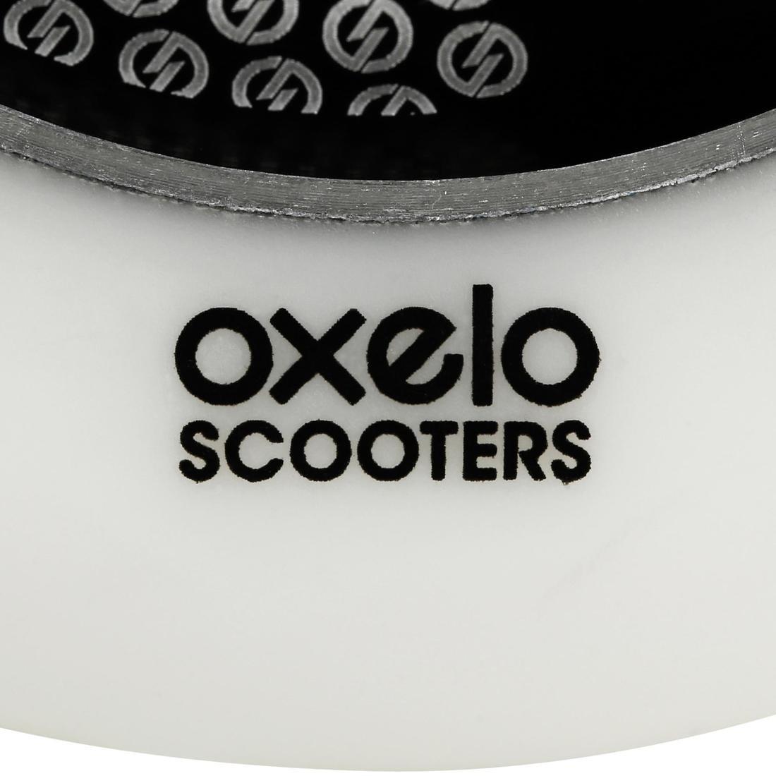 OXELO - Black Alu White PU Freestyle Scooter Wheel