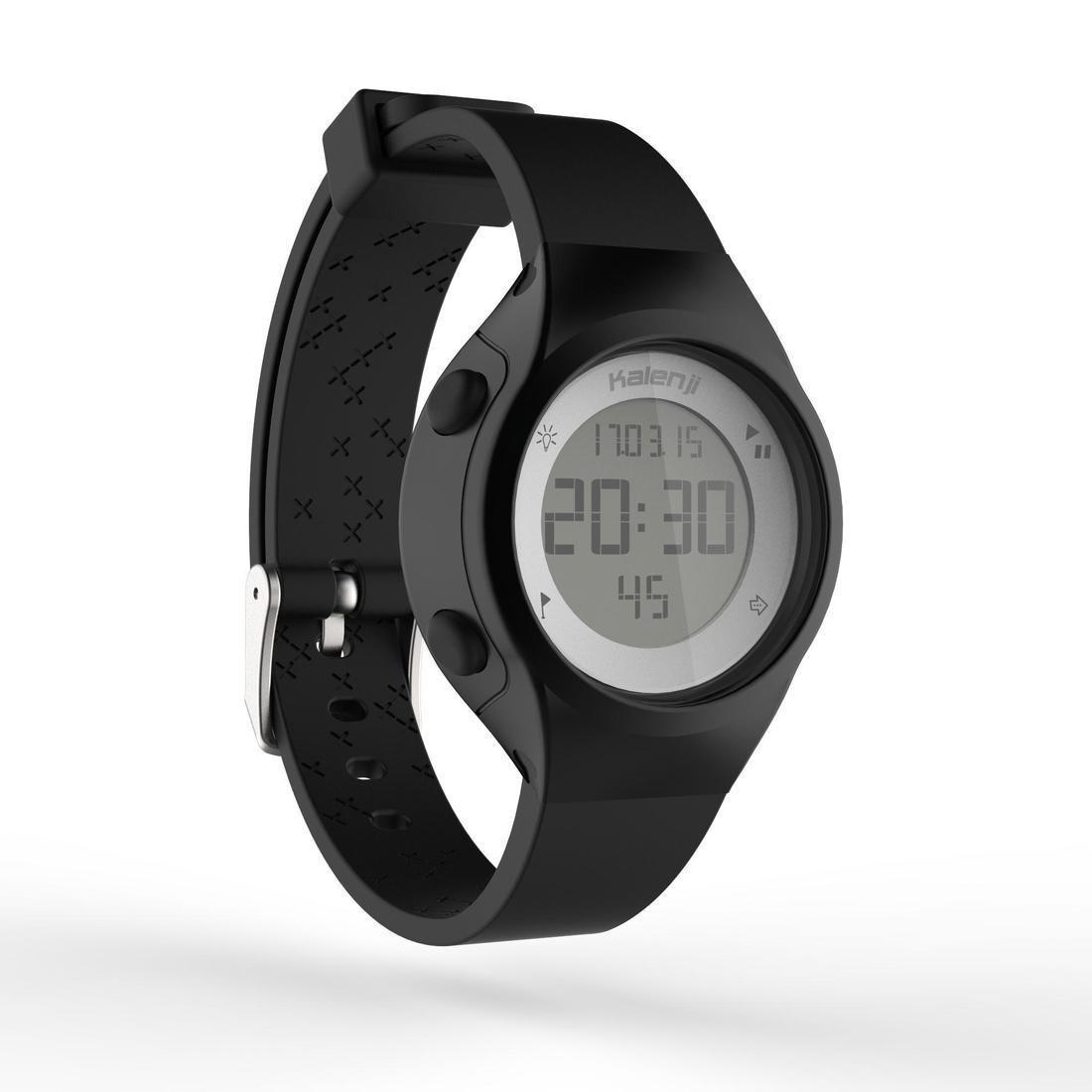 W500 Women's Running Watch, Black, No Color, large image number 1