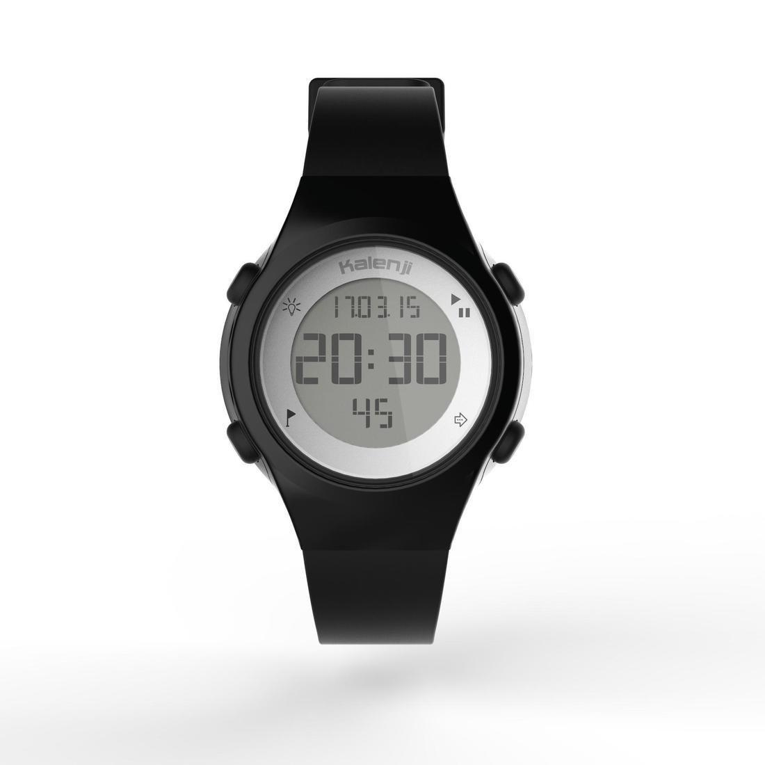 W500 Women's Running Watch, Black, No Color, large image number 3