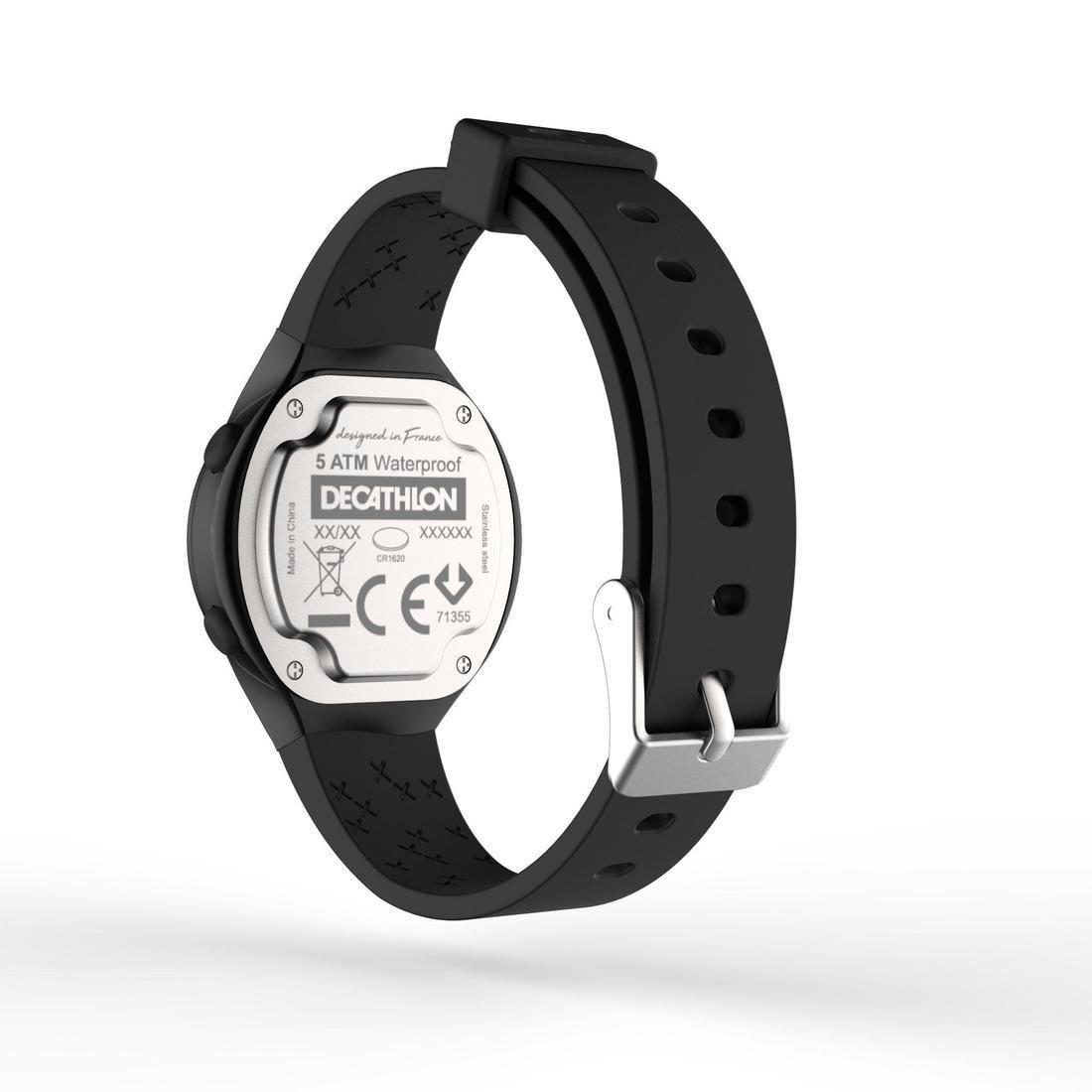 W500 Women's Running Watch, Black, No Color, large image number 5