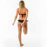 OLAIAN - Sabi Women's Tie-Side High-Leg Swimsuit Bottom Bikini Briefs, Black