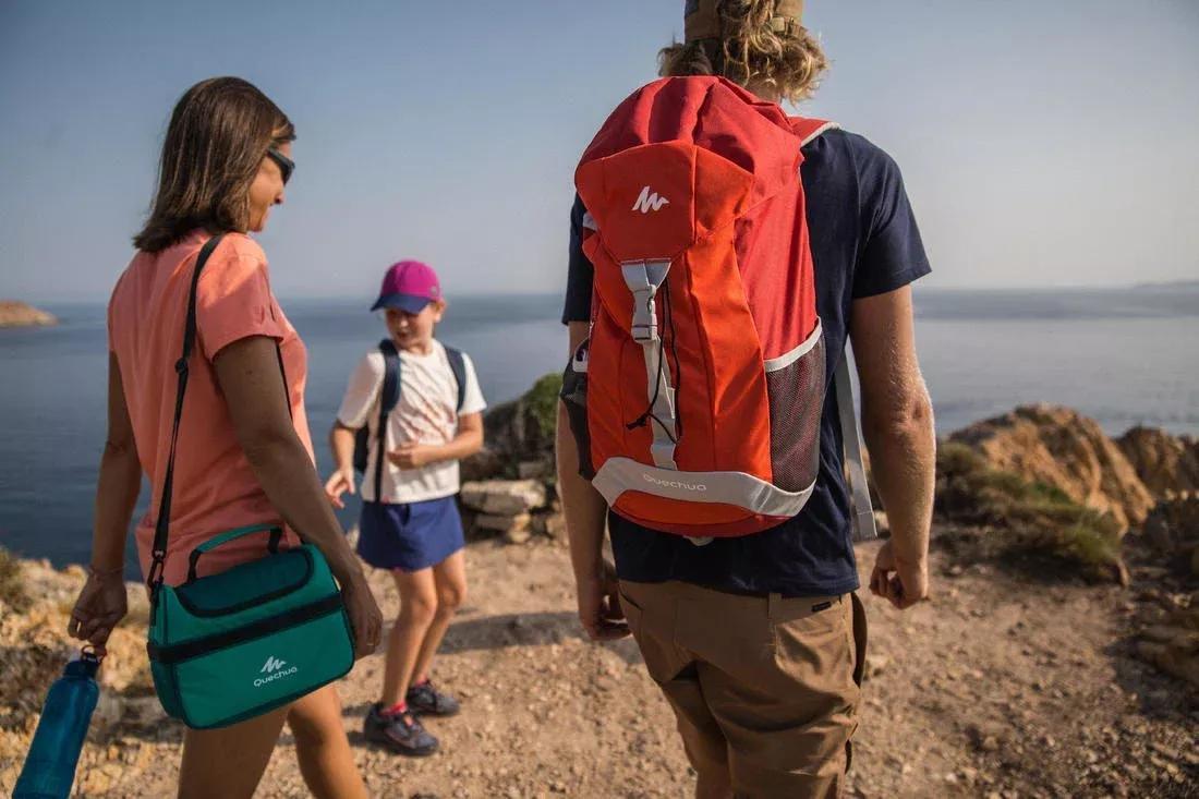 Insulated Lunch Box - 2 Food Boxes Included, Caribbean Green, No Color, large image number 5