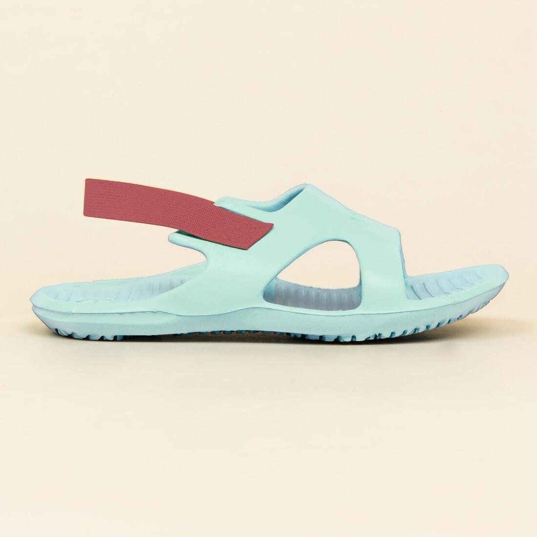Kids Girls Pool Sandals - Slap 100, Purple, No Color, large image number 14