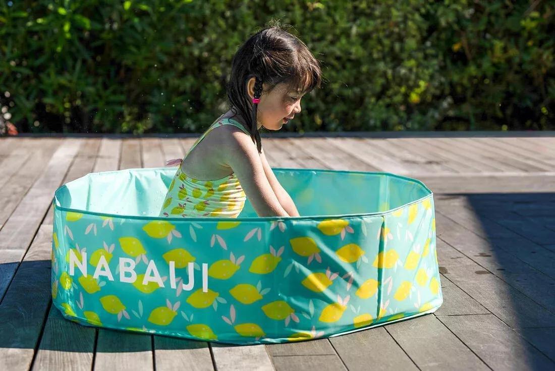 NABAIJI - Tidipool 88.5 Kids Paddling Pool With Waterproof Carry Bag, Blue