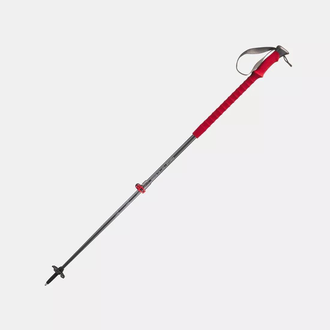 1 All Season Hiking Pole - MT500 All Season Red, brick red, No Color, large image number 1