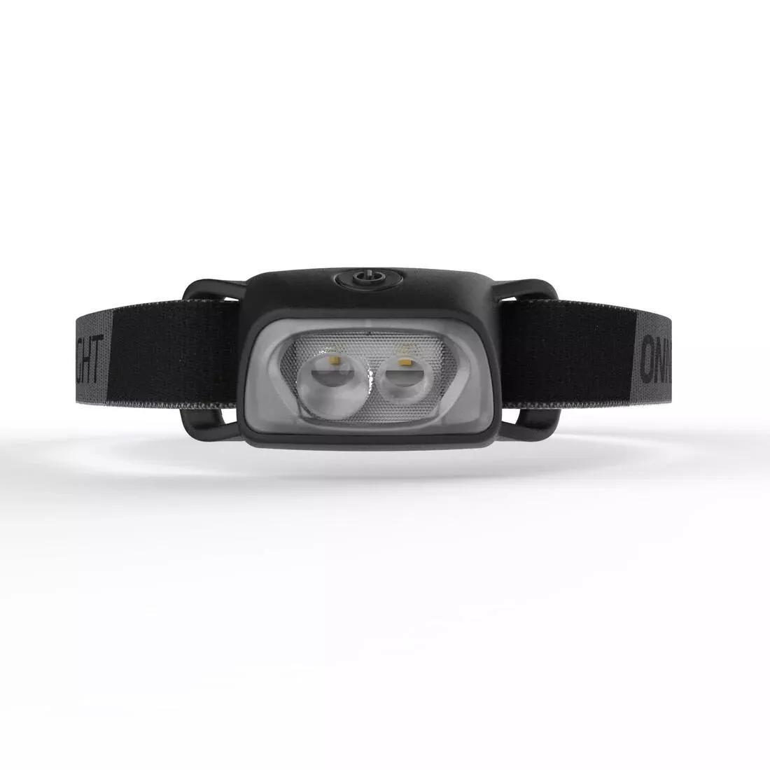 FORCLAZ - 80 Lumen Battery-Operated Head Lamp, Black