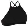 OLAIAN - Womens Surfing Swimsuit Bikini Top With Padded Cups Andrea, Black
