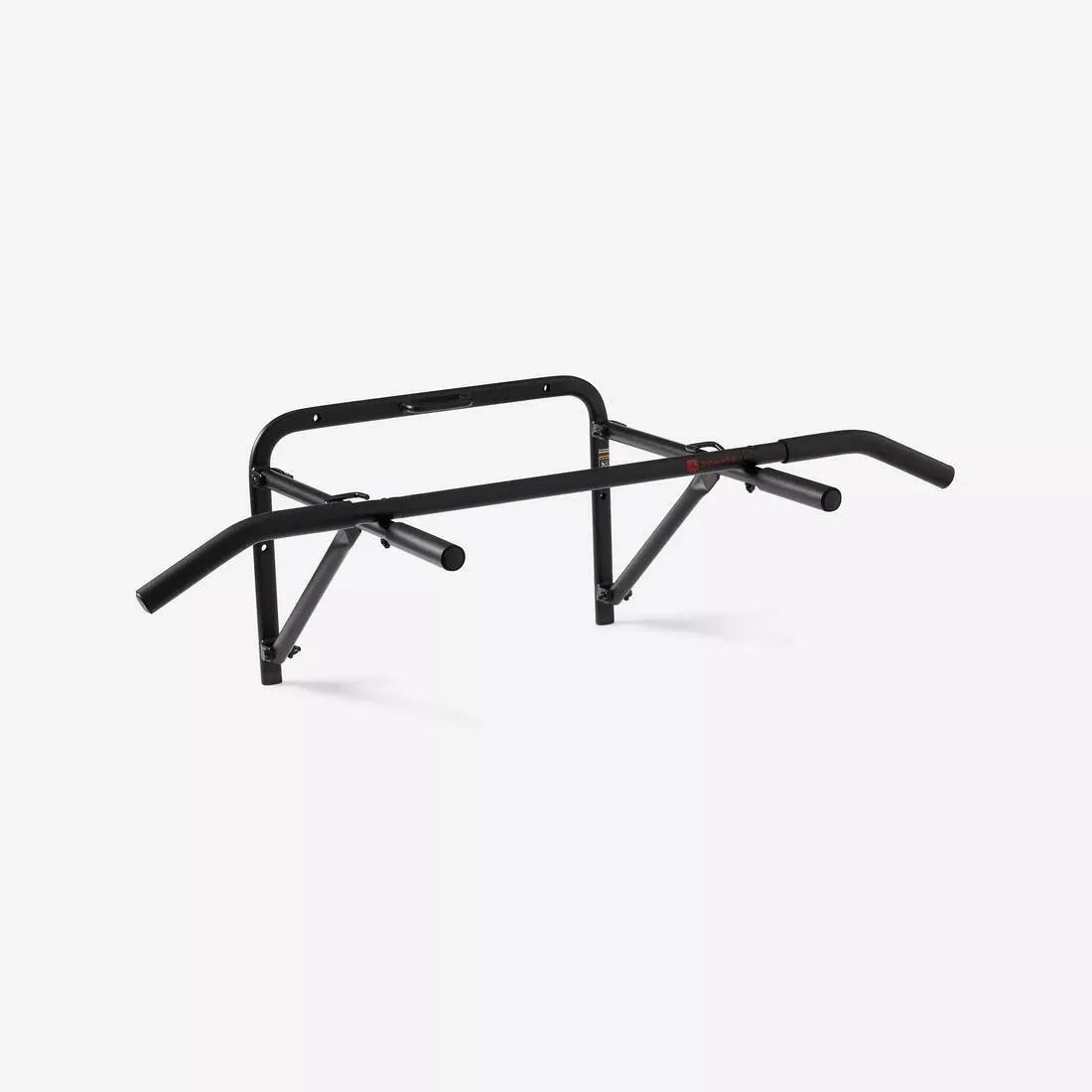 Strength Training Pull-Up Bar 900, Black, No Color, large image number 0
