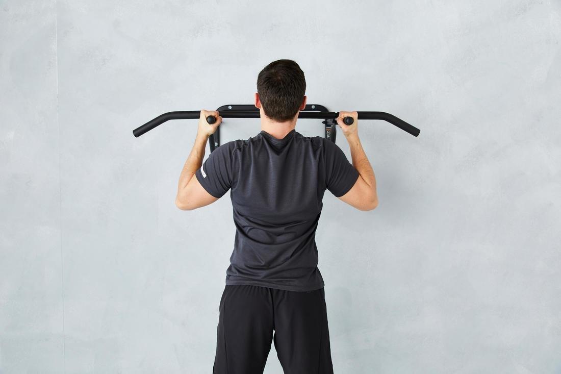 Strength Training Pull-Up Bar 900, Black, No Color, large image number 11