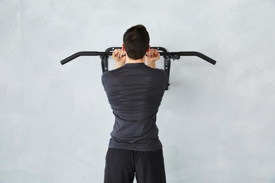 Strength Training Pull-Up Bar 900, Black, No Color, large image number 12