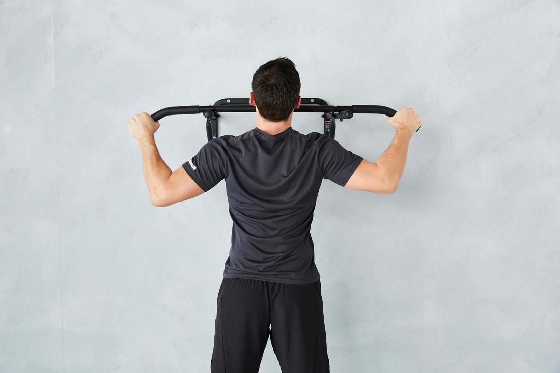 Strength Training Pull-Up Bar 900, Black, No Color, large image number 13