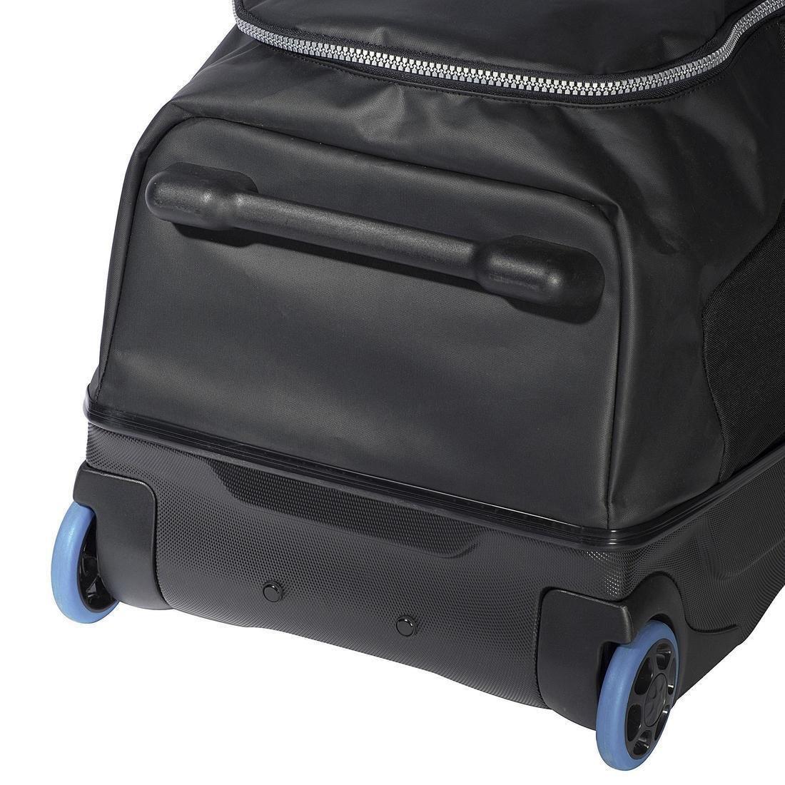Scuba-Diving Travel Bag - 90�L With Rigid Shell And Wheels, Black, No Color, large image number 13