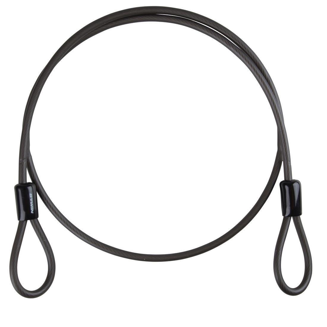 Bike Mini D Lock And Cable Set, Yellow, , large image number 3